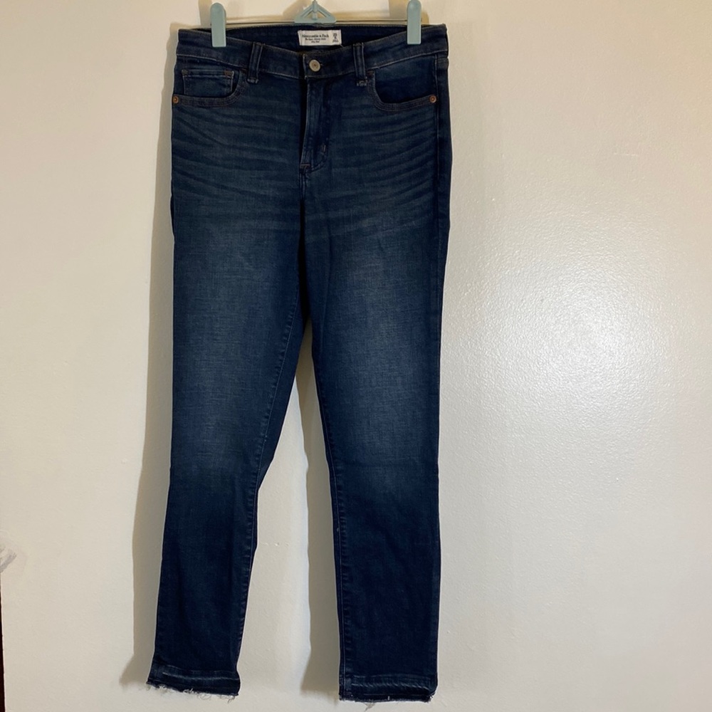 Abercrombie & Fitch High Rise Super a skinny Ankle